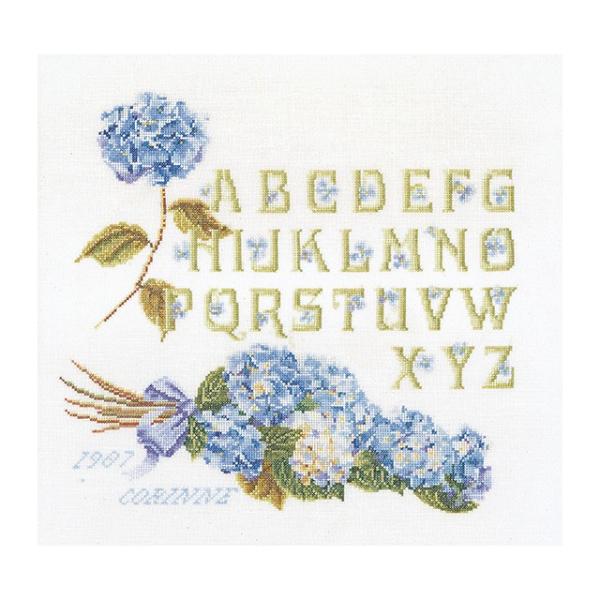 Thea Gouverneur NXXeb`hJLbgNo.2088 "Hydrangea Alphabet"(zԂ̃Tv[ AWTC  ) Sampler