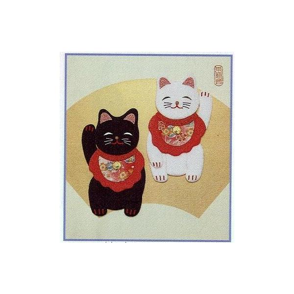 東芸押し絵キット H8872 【ことぶき招き猫】 押絵キット 【取り寄せ