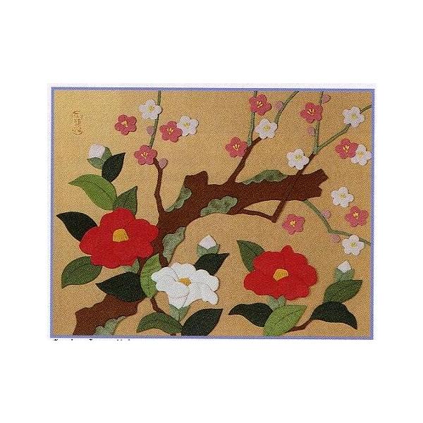 東芸押し絵キット K8944 【吉祥の花】 (6号) 押絵キット