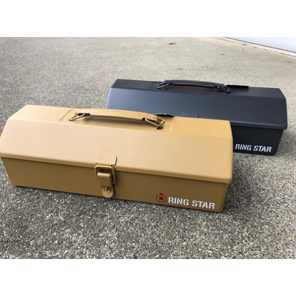 リングスター　スチールツールボックスY-350限定カラー　アーミースタイル