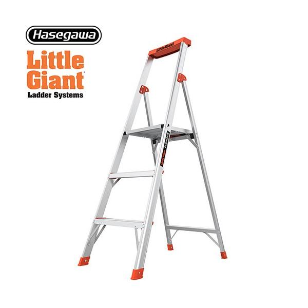 Little Giant　フリップエヌライト はしご・脚立 最大使用質量：136kg 長谷川工業 LG-15273 段数：3段 【直送 代引・時間指定 不可】