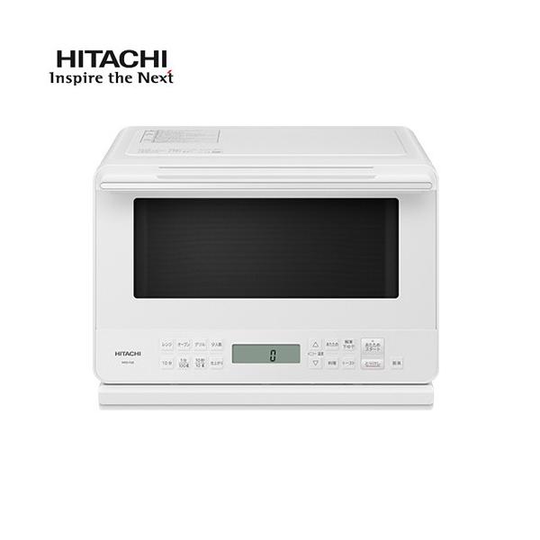 3か月間保証☆配達有り！7700円(税込）日立 電子レンジ 庫内フラット 2021年製 ホワイト 日立 HITACHI 【アウトレット】スチームオーブンレンジ 31L フラット
