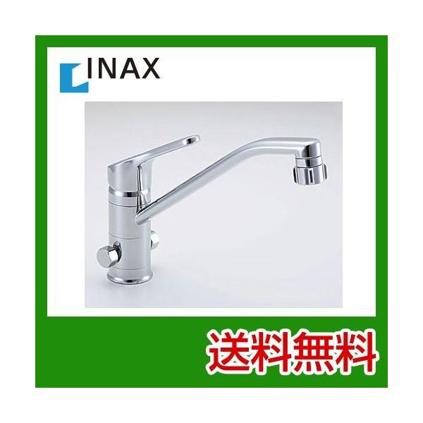 [SF-HB442SYXB] INAX イナックス LIXIL リクシル キッチン水栓 キッチン用水栓 クロマーレ キッチンシャワー付 シングルレバー 混合水栓 （分岐口付） 蛇口 整流＆スポット微細シャワー 【送料無料】 キッチン用 混合...