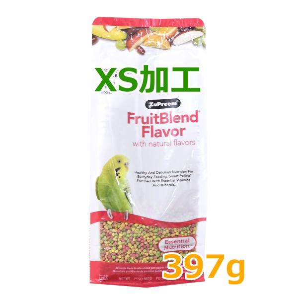 他サイト： 鳥用ペレット ズプリーム（ZuPreem) フルーツブレンド XS加工済み 397g | カナリア・フィンチ・文鳥にの商品画像