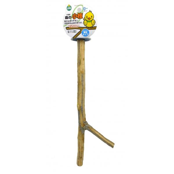 小鳥用パーチ　　　　　　　　　　　　　　小鳥用飼育ケージ内ワイヤー取り付け用の天然木製止まり木。ワッシャーにより金網に取り付けることが可能です。鳥が止まりやすい天然木の止まり木爪が引っかかりにくい荒削り仕上げくちばしの調整、ストレスの発散に...