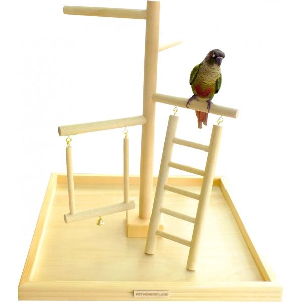 インコのおもちゃ 手のり用アスレチック ST-500 : とりっぴー小鳥用品