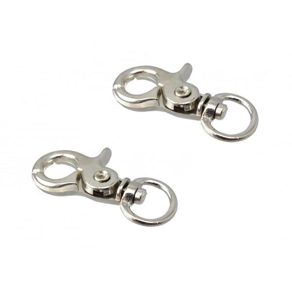 インコは頭がいいので、鳥かごから脱走をはかることがあります餌入れ口、出入り口などはしっかりと脱走防止策をとることが大切です本トリガースナップはブンチョウなどのフィンチ、セキセイインコやオカメインコなどの小型〜中型インコに最適です2個入りなの...