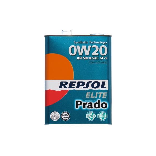 エンジンオイル REPSOL レプソル Elite Prado エリート・プラド 0W-20