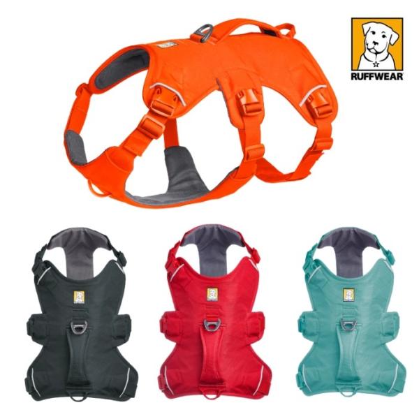 当店で取り扱っているラフウェア商品は、米国RUFFWEAR社の日本代理店RUFFWEAR JAPANより仕入れている正規品になります。ラフウエアの人気ロングセラーモデルです。パッド入りで愛犬への負荷を軽減。サポートハンドル付きでドッグフレン...