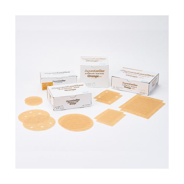 コバックス　スーパーアシレックス　スカイ　中目ディスク　オレンジディスク コバックス スーパーアシレックスオレンジ ディスク(1200番) 75mm 1箱