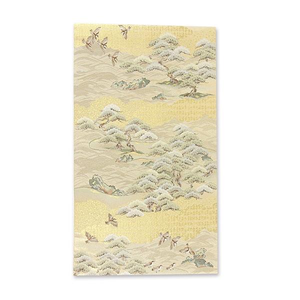 正絹 袋帯 西陣織長嶋成織物謹製 仕立て上がり品 ながしま帯 正絹袋帯