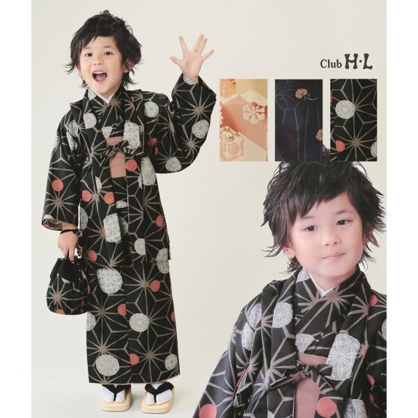 七五三 男 着物 3歳 5歳 7歳 9歳 10歳 新柄 ちびっこおでかけ着物6点