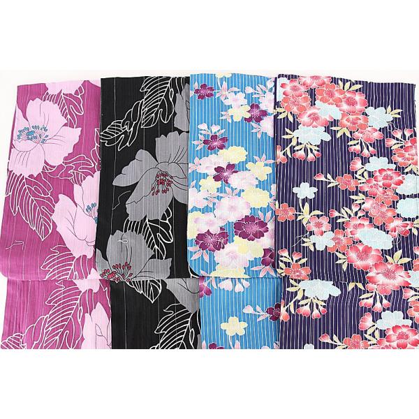 ★新品 高級 変わり織 女物／女性用／レディース／プレタ／ 仕立て上がり 浴衣／ 浴衣 レディース 単品 お仕立て上がり浴衣 プレタ「花子倶楽部：水色