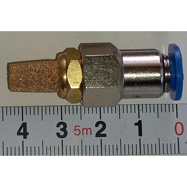 コンプレッサー　サイレンサー　消音　max 6mm MAXコンプレッサー用消音器(中） - メルカリ