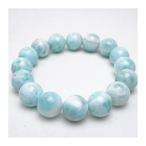 ラリマー ブレスレット 13mm ペクトライト larimar ブレス ラリマール
