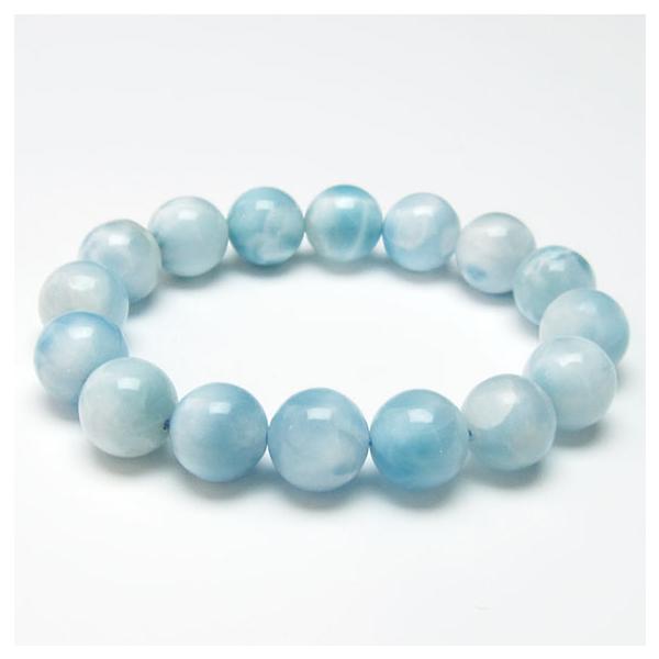 ラリマー ブレスレット ラリマール ヒーリング効果 13mm 送料無料 一点  