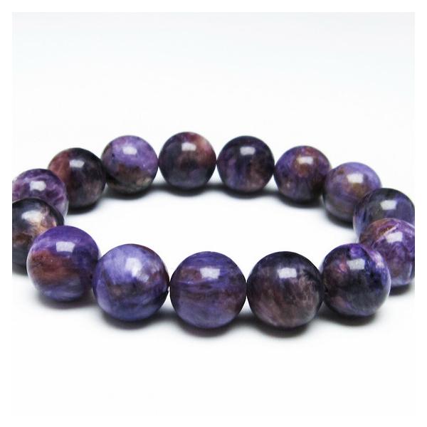 チャロアイト ブレスレット 14mm 一点物 送料無料 111-32109 : 天然石