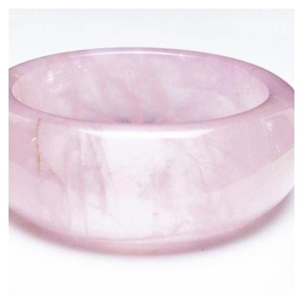 ローズクォーツ バングル 一点物 メール便送料無料 111-37055 : 天然石