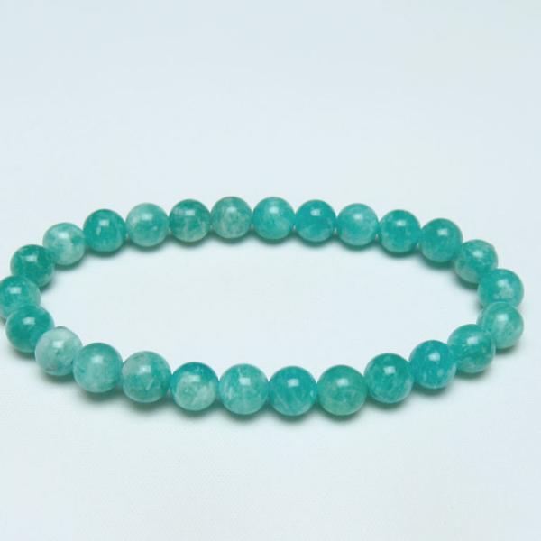 アマゾナイト ブレスレット 7mm 一点物 メール便可 [M便 1/10] 111