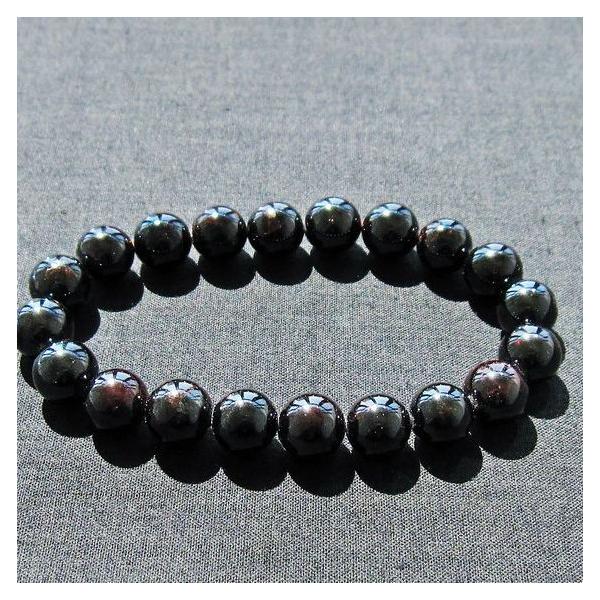 ガーネット ブレスレット 10mm 一点物 メール便送料無料 111-41401