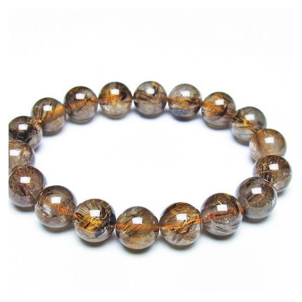 [最高級品/中古]タイチンゴールドルチルクォーツ ブレスレット 12ｍｍ タイチンルチルクォーツ ブレスレット 12mm ルチルクォーツ ブレス