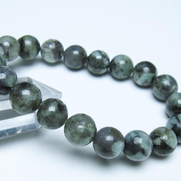 エメラルド ブレスレット 11mm 一点物 メール便可 [M便 1/10] 111