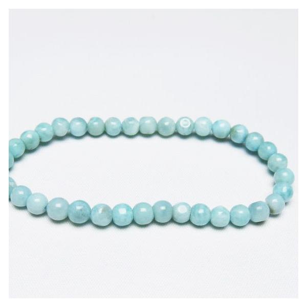 ラリマー ブレスレット 5mm 一点物 メール便可 [M便 1/10] 111-47870