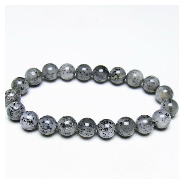 バイオタイトインクォーツ ブレスレット 9mm 一点物 メール便送料無料