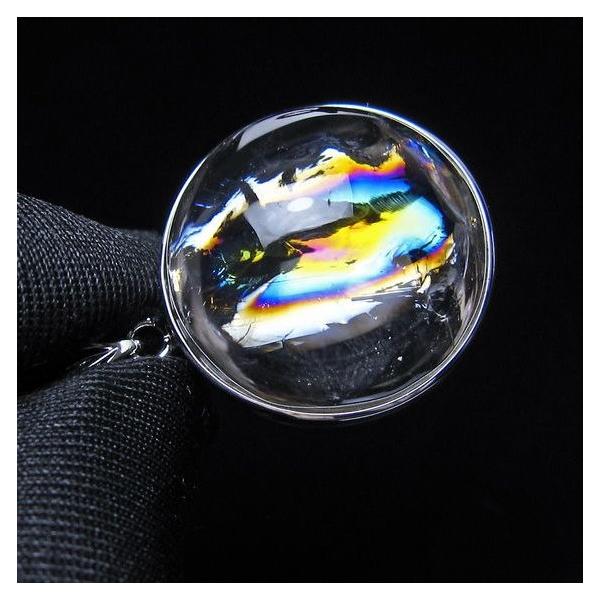 スモーキークォーツ ペンダント 虹入り 煙水晶 アイリスクォーツ 送料