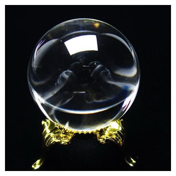 水晶 丸玉 ブラジル産 30mm 一点物 [送料無料] 141-6478 : 天然石