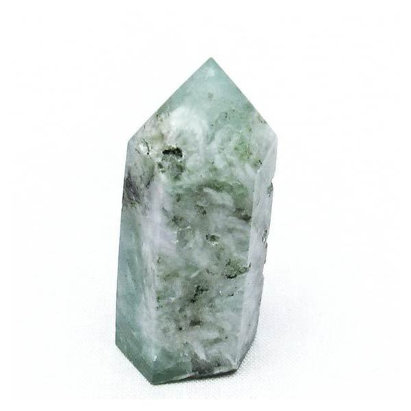 エンジェルフェザー フローライト 六角柱 蛍石 原石 一点物 142-5438