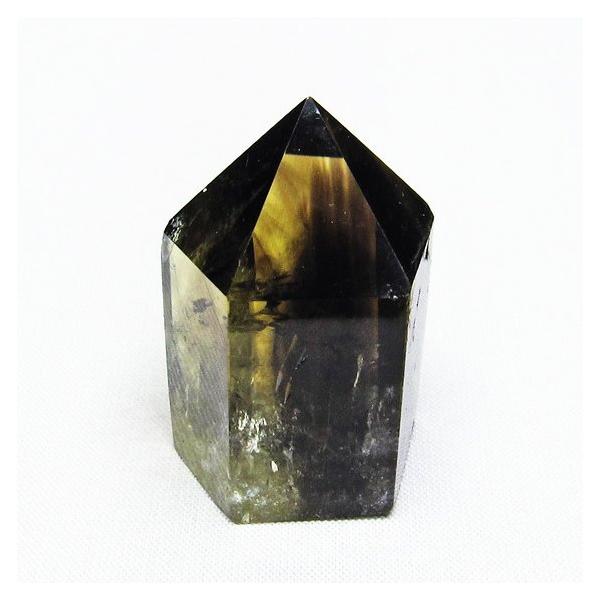 絶品☆レインボー魔除スモーキーシトリン六角柱☆ファントム パワーストーンA915 絶品☆レインボー魔除スモーキーシトリン六角柱☆ファントム