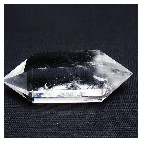 【一点物】水晶 ポイント 六角柱 大 ✩.*˚天然石×インテリア 水晶 六角柱 水晶ポイント 原石 置物 一点物 142-6334 : 天然石