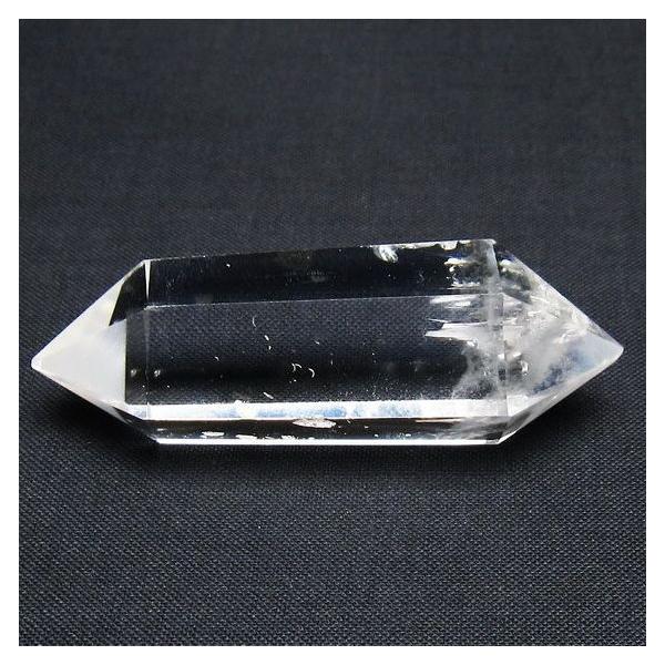 水晶 六角柱 ダブルポイント 一点物 142-8635 : 天然石