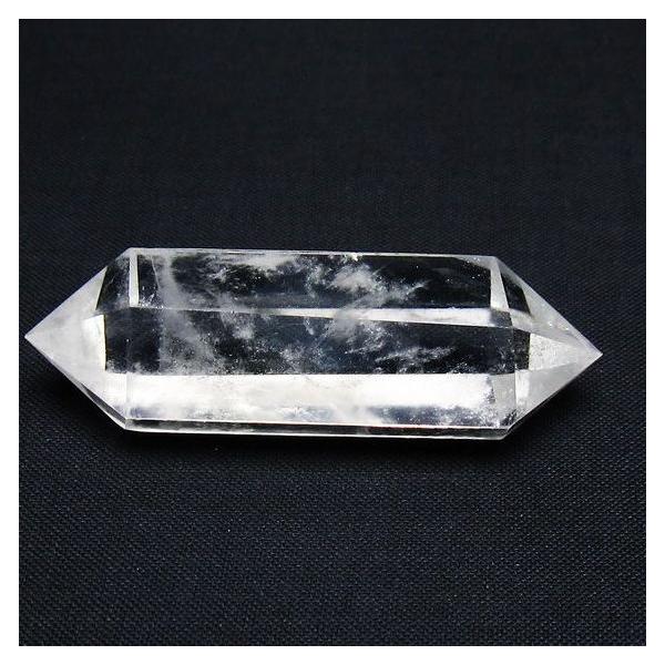 水晶 六角柱 ダブルポイント 一点物 142-8638 : 天然石