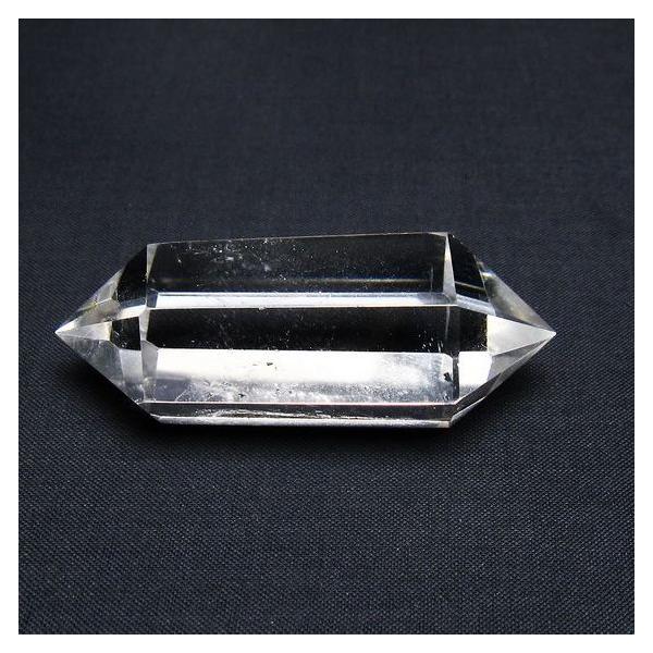 水晶 六角柱 ダブルポイント 一点物 142-8726 : 天然石
