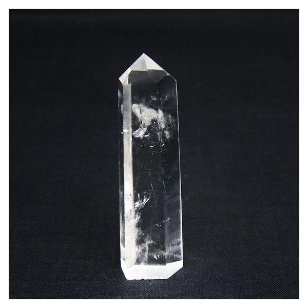 水晶 六角柱 ポイント 置物 原石 一点物 142-9399 : 天然石