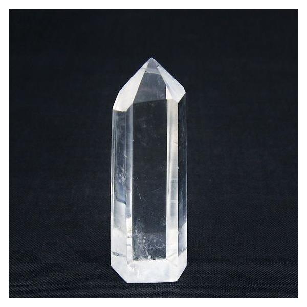 水晶 六角柱 ポイント 置物 原石 一点物 142-9445 : 天然石