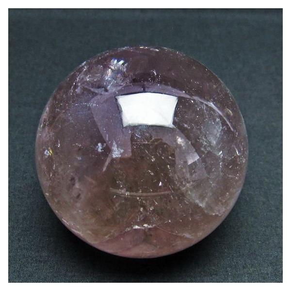 アメジスト 丸玉 虹入り 72mm スフィア 一点物 151-4237 : 天然石