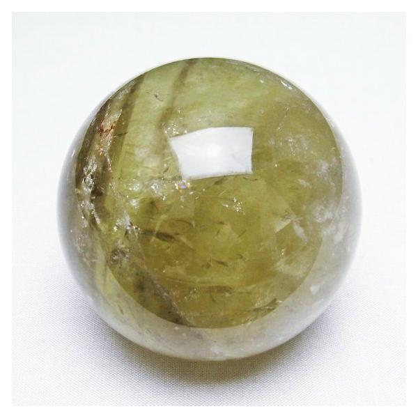 シトリンクォーツ 丸玉 虹入り ファントム 70mm シトリン スフィア