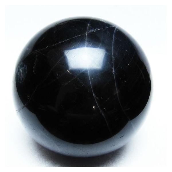 モリオン 1.8Kg 丸玉 108mm 黒水晶 一点物 [送料無料] 151-6980