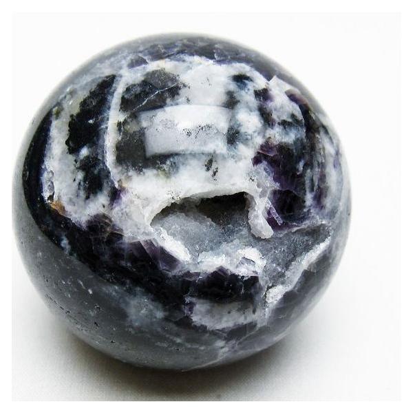 スファレライト 丸玉 66mm スフィア 置物 フローライト共生 一点物 151