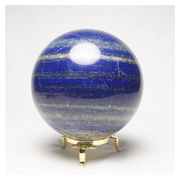【3.9kg/133mm】ラピスラズリ スフィア 3種鉱石 同心円 台座付き 1.9Kg ラピスラズリ スフィア 丸玉 110mm 送料無料 一点物 151-8242