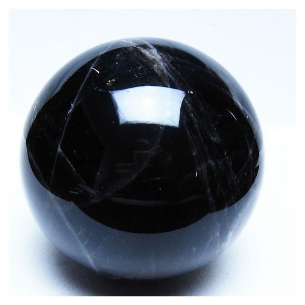 1.7Kg モリオン 黒水晶 丸玉 110mm スフィア 一点物 151-9428 : 天然石