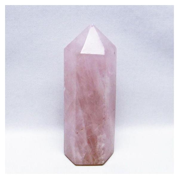 ローズクォーツ 六角柱 一点物 152-2719 : 天然石・パワーストーンの