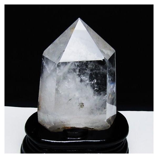 【縁起物】藍　水晶　ポイント　六角柱　パワーストーン　K9 縁起物】藍 水晶 ポイント 六角柱 パワーストーン K9