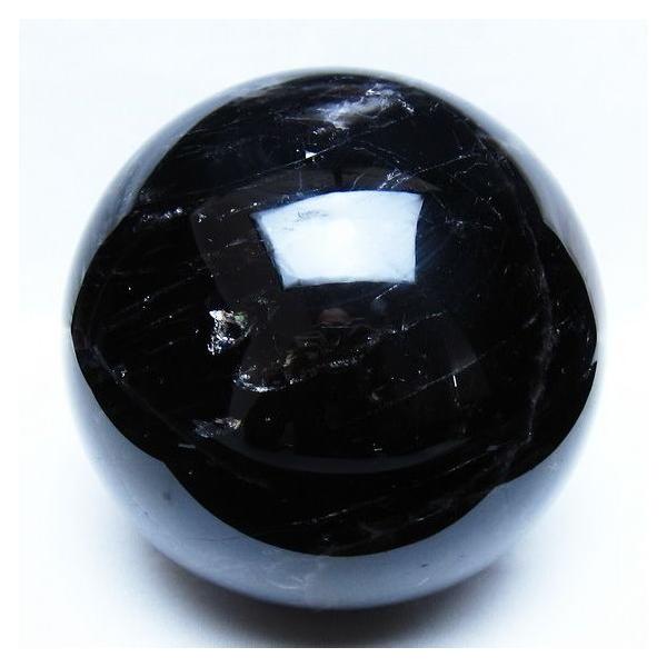 5.8Kg モリオン 黒水晶 丸玉 165mm スフィア 一点物 送料無料 161-974