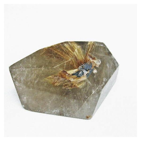 タイチンルチル 水晶 原石 ルチルクォーツ 一点物 送料無料 171-3655