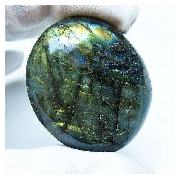 ラブラドライト タンブル 原石 磨き石 一点物 171-4300 : 天然石