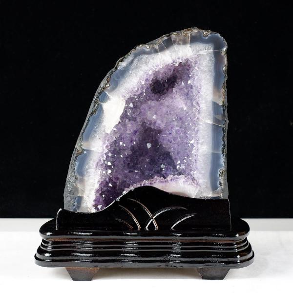 天然石アメジストのドーム　置物　台座付きG.58 5.5Kg アメジストドーム ブラジル産 アメジスト ドーム 原石 置物 台座